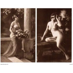 Reproducción de postales de desnudos