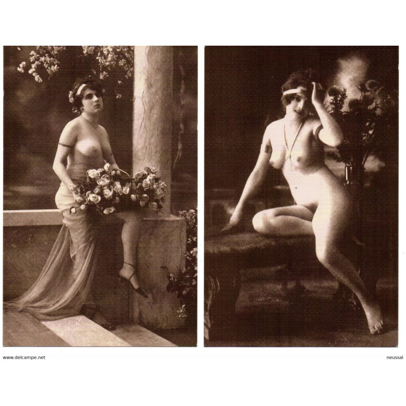 Reproducción de postales de desnudos Reproducción de postales de desnudos