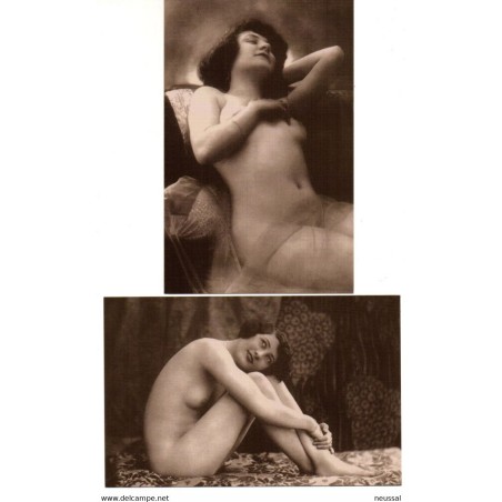 Reproducción de postales de desnudos