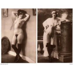 Reproducción de postales de desnudos
