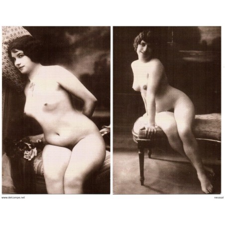 Reproducción de postales de desnudos