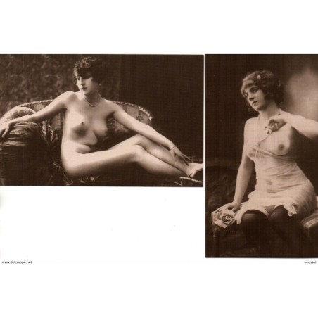 Reproducción de postales de desnudos