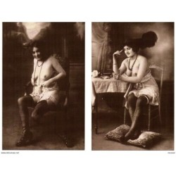 Reproducción de postales de desnudos