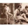 Reproducción de postales de desnudos