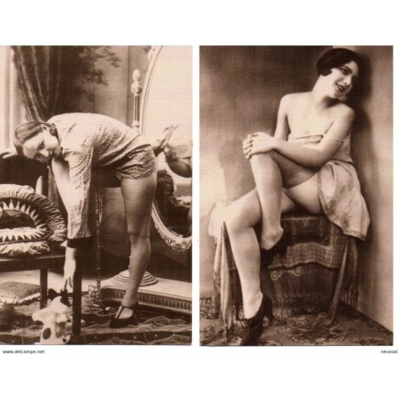 Reproducción de postales de desnudos