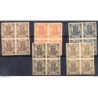 Serie en bloque n 74s8s timbre movil de 1903