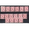 Serie n 33s48s muestra timbres para efecto de comercio
