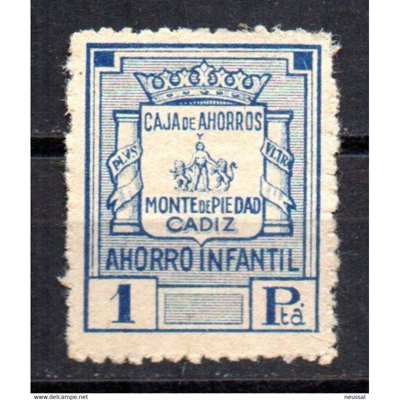 Sello ahorro infantil de 1 pta Sello ahorro infantil de 1 pta