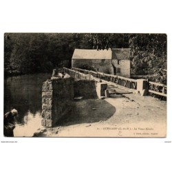 Postal de guincamp  le vieux moulin