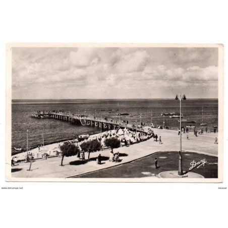 Postal de arcachon  la jetee