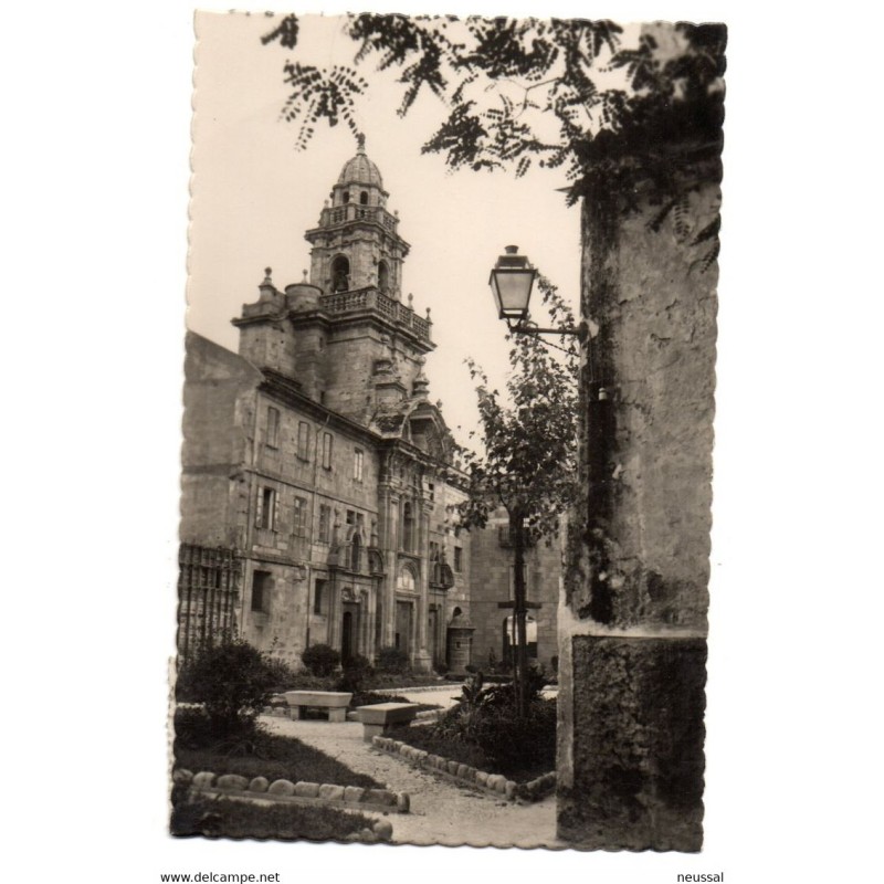 Postal circulada de la coruña iglesia de santo domingo Postal circulada de la coruña iglesia de santo domingo