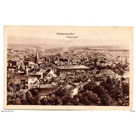 Postal  de kaiserlautern totalansicht