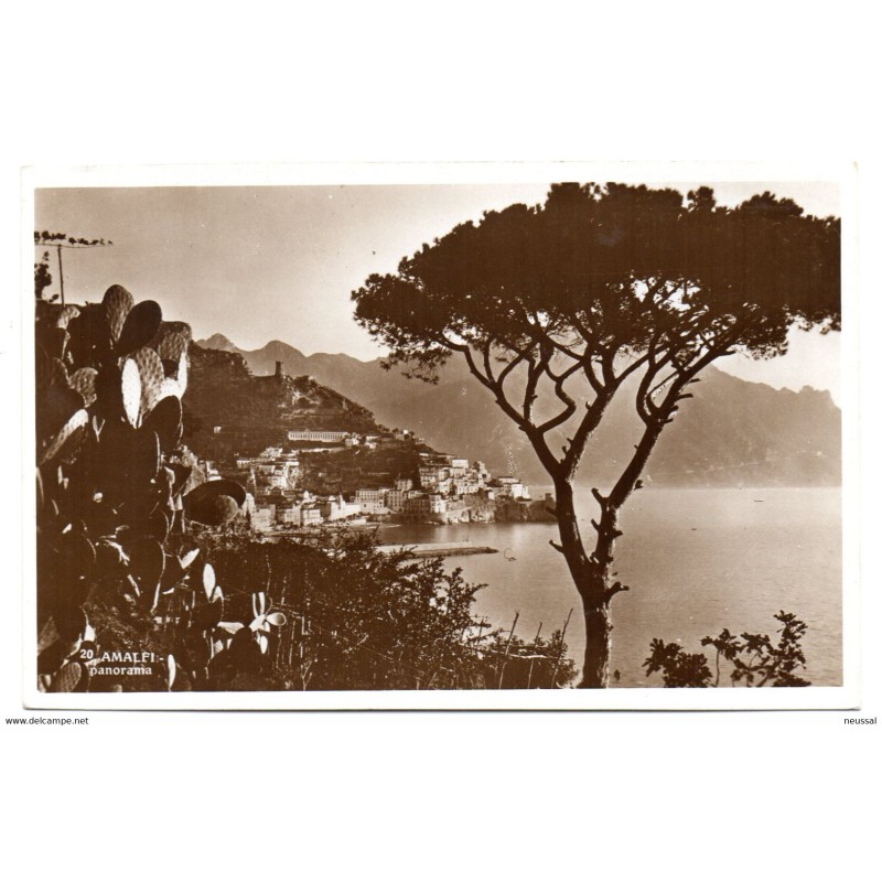 Postal de amalfi panorama Postal de amalfi panorama