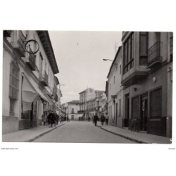 Postal  de alcazar de san juan  calle generalisimo