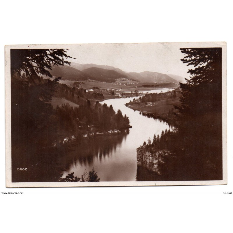 Postal circulada de lac ou villers Postal circulada de lac ou villers