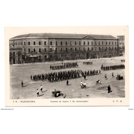 Postal cuartel de jaime I la instruccion