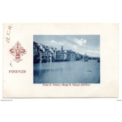 Postal circulada de 1911 firenze