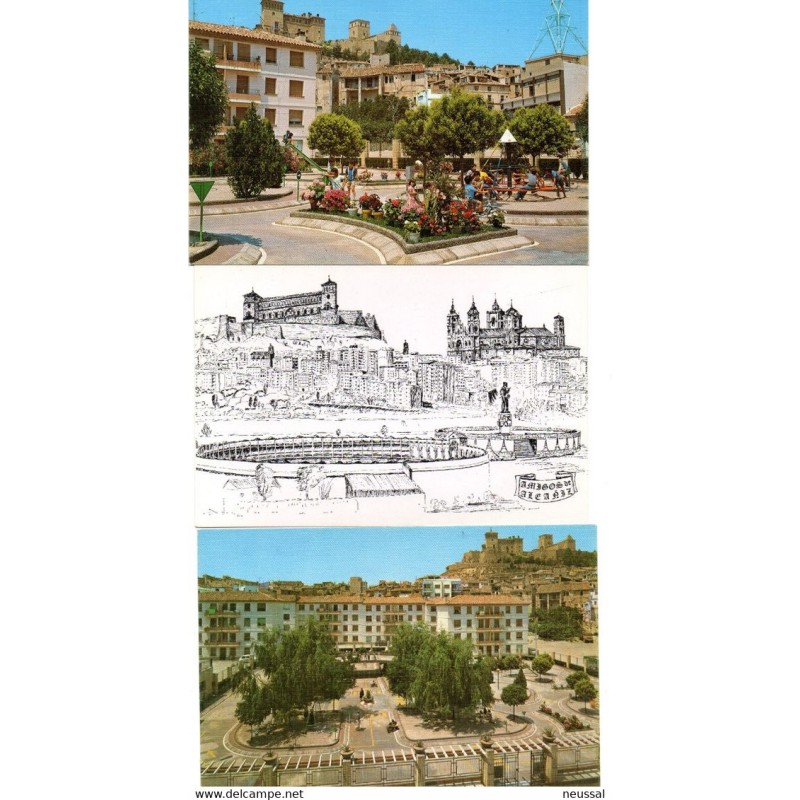 5 postales matasello de Exfilina 93 Alcañiz 5 postales matasello de Exfilina 93 Alcañiz