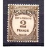 Sello n Taxa 14  Andorra francesa
