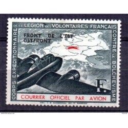 Sello n 4 Legion volontaires franais