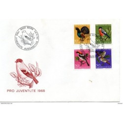 Sobres Pro Juventute 1968