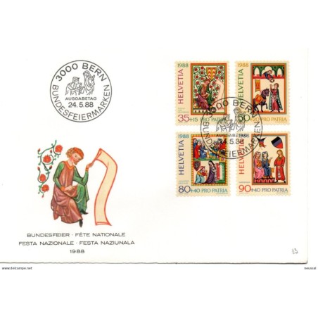 Sobre primer día  Festa Nazionale 1988