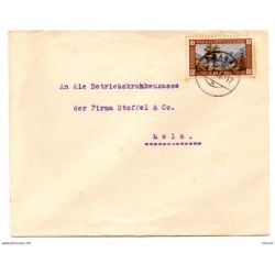 Sobre de Suiza  con sellos n 236 circulados