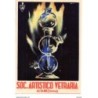 Postal original de Soc Artistico Vetraria Altare Savona
