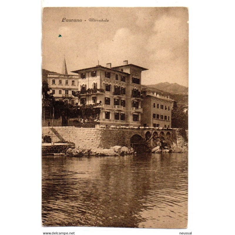 Postal original de una antigua colonia italiana sin circular Postal original de una antigua colonia italiana sin circular