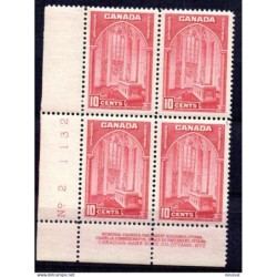 Sello n 197 en bloque de 4  Canada