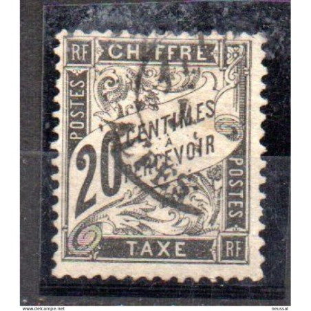 Sello n taxe 17 Francia