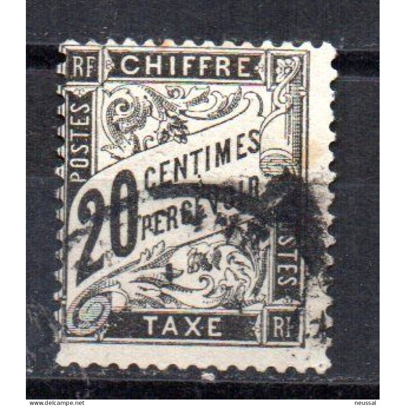 Sello n taxe 17 Francia Sello n taxe 17 Francia
