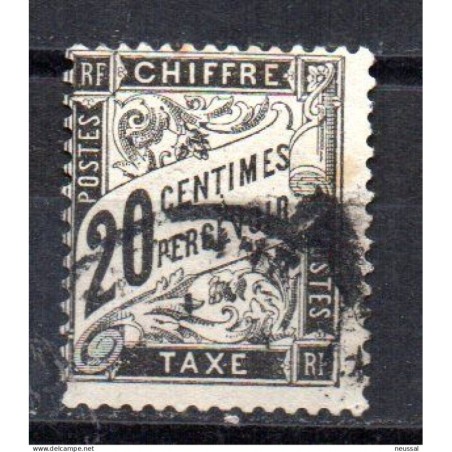 Sello n taxe 17 Francia