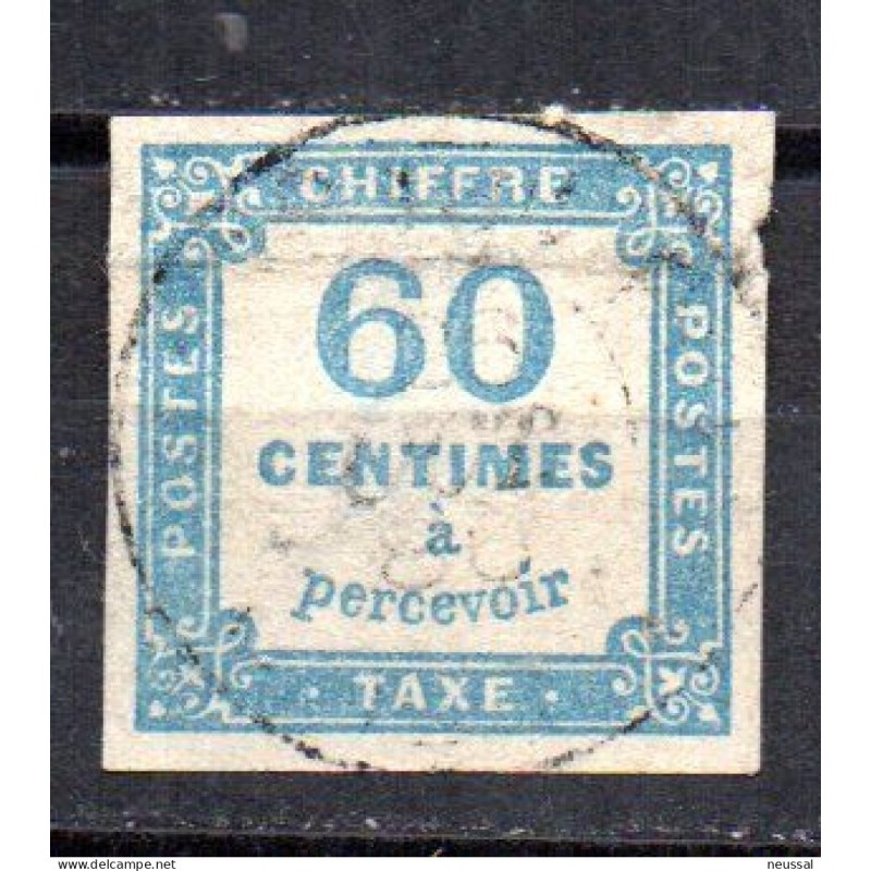 Sello n taxe 9 Francia Sello n taxe 9 Francia