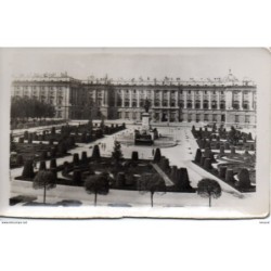 Antigua postal circulada del Palacio Real de Madrid 1961
