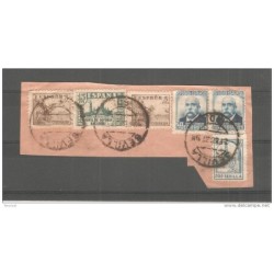 Ficha con recorte de carta con viñetas