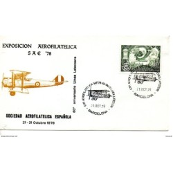Sobre Exposición Aerofilatélica 78