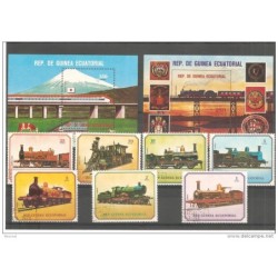 2 hb  sellos de  trenes