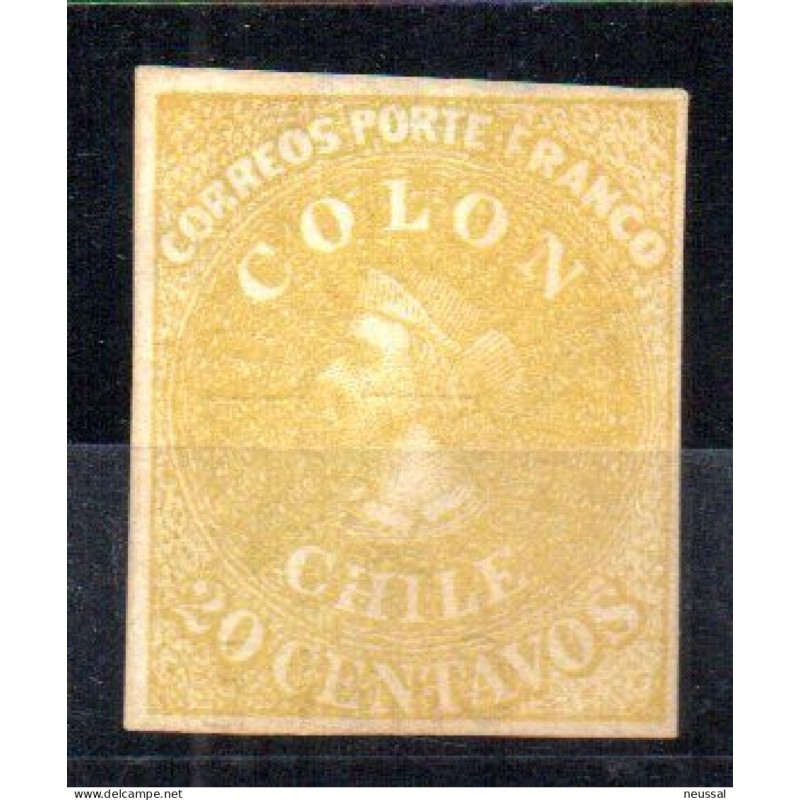 Sello de 20cts de chile Sello de 20cts de chile