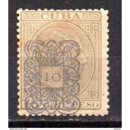 Sello n 75  cuba