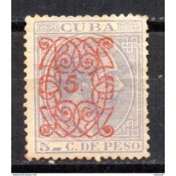 Sello n 80  cuba
