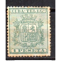 Sello telegrafo n 32 cuba