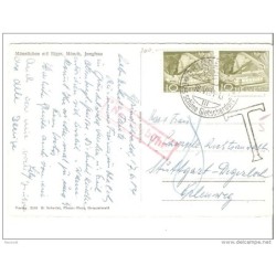 Tarjeta de suiza de 1954