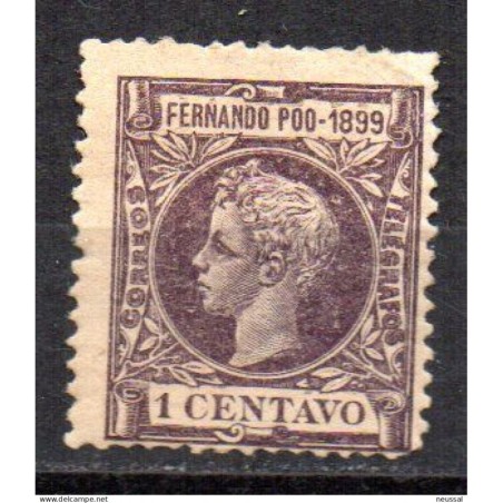 Sello n 55  Fernando po