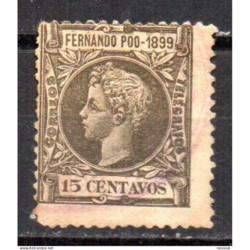 Sello n 63  Fernando po