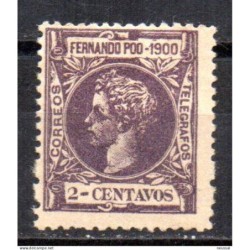 Sello n 80  Fernando po