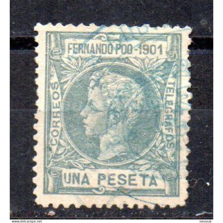 Sello n 104  Fernando po