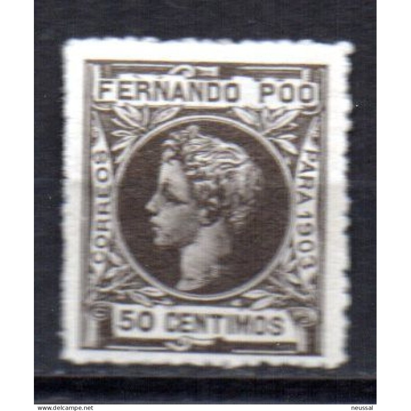 Sello n 128N muestra cerocero Fernando po Sello n 128N muestra cerocero Fernando po