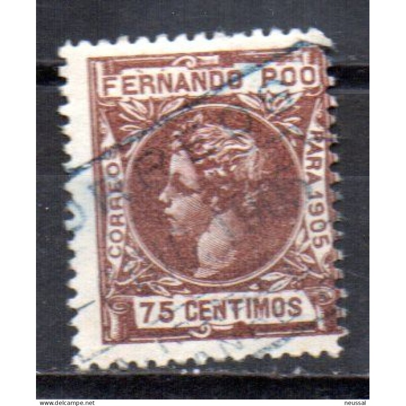 Sello n 145 Fernando po Sello n 145 Fernando po