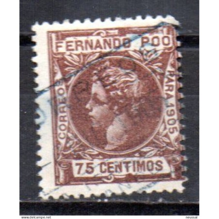 Sello n 145 Fernando po